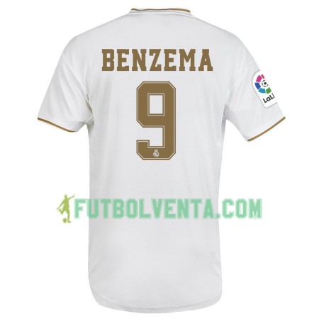 Camiseta de fútbol Real Madrid Karim Benzema 9 1ª equipación 2019/2020 Camiseta de fútbol Real Madrid Karim Benzema 9 1ª equipación 2019/2020